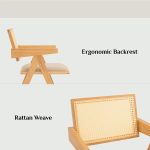 KAIRA 6 Seater Dining Set-Natural - Image 6