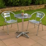 LICKER Aluminium 3 Pieces Outdoor set
