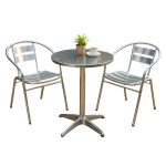 LICKER Aluminium 3 Pieces Outdoor set - Image 2