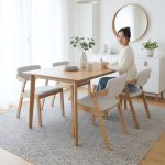 MIDNA 4 Seater Dining Set-Cushion Seat