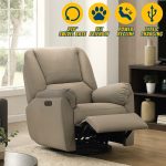 PELAZO Pet Frienldy Power Recliner-Brown