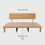 NARUTO Queen Size Wooden Bed Frame-Natural - Image 9