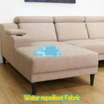 ROSALIND L Shaped Pet Friendly Sofa-Peanut - Image 8