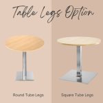 [Custom Made] SAVOR Square Cafe Table - Image 4