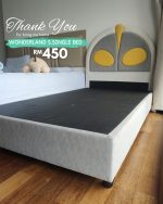 WONDERLAND Super Single Divan Bed Frame-Ultraman - Image 17