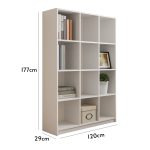 TIANA 12 Cube Filling Cabinet-White - Image 3