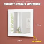 BLANCO 120cm Dressing Table Set-White - Image 7