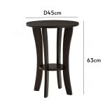 SHANGHAI 1+2 Lounge Chair Set-Black - Image 4