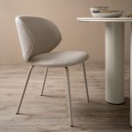 KENZY 4 Seater Dining Set-Beige - Image 3