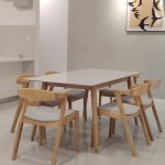 NAZO 6 Seater Sintered Stone Dining Set-Natural - Image 4