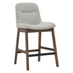 ARDON 24 Inch Bar Chair-Light Grey - Image 6