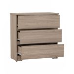 DERBY 3 Drawers Chest-Sonoma Oak - Image 2
