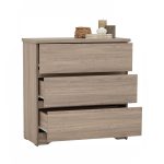 DERBY 3 Drawers Chest-Sonoma Oak - Image 4