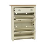 FABO Space Saver Flip Door Shoe Cabinet-Ivory - Image 6