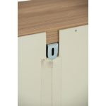 FABO Space Saver Flip Door Shoe Cabinet-Ivory - Image 13