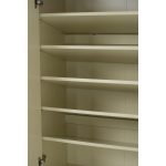 FABO 2 Door Shoe Cabinet-Ivory - Image 2