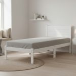 ALICE Single Bed Frame-White - Image 2