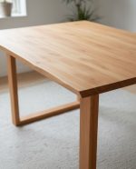[Customisation] THERESA Full Solid Wood Dining Table - Image 2