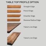 [Customisation] THERESA Full Solid Wood Dining Table - Image 6