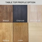 [Customisation] THERESA Full Solid Wood Dining Table - Image 7