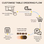 [Customisation] THERESA Full Solid Wood Dining Table - Image 9
