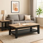 ANEESA 60x60cm Side Table-Grey - Image 5