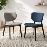 ELDA Dining Chair-Blue - Image 2