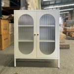 ESME 80cm Full Steel Storage Cabinet-White - Image 4