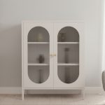 ESME 80cm Full Steel Storage Cabinet-White - Image 2