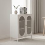 ESME 80cm Full Steel Storage Cabinet-White