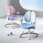 F3P Ergonomic Kids Study Chair-Pink - Image 6