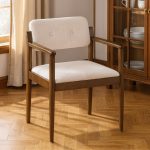 GOVIN Dining Arm Chair-Walnut