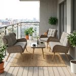 GUNN 1+1+2+CT Garden Set