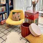 JELLYBEAN Colorful Plastic Storage Round Stool-4 Colors - Image 7