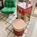 JELLYBEAN Colorful Plastic Storage Round Stool-4 Colors - Image 5