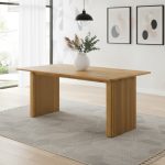 KOOPER 150/180cm Solid Dining Table-Beech