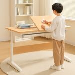 L23S 100-120cm Ergonomic Kids Study Desk-Oak