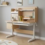 N25P Ergonomic Kids Study Desk-Beech - Image 19