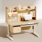 N25P Ergonomic Kids Study Desk-Beech - Image 4