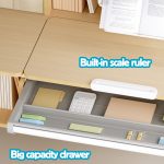 N25P Ergonomic Kids Study Desk-Beech - Image 10