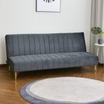 NIKOLA Compact Size 3 Seater Sofa-Grey - Image 3