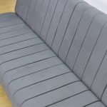 NIKOLA Compact Size 3 Seater Sofa-Grey - Image 8