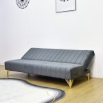 NIKOLA Compact Size 3 Seater Sofa-Grey - Image 10