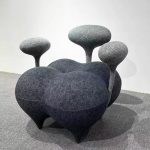 BALLON Designer Lounge Chair-Grey