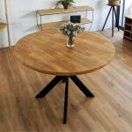 [Customisation] OLSON Solid Wood Round Dining Table - Image 3