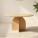 [Customisation] SAFFRON Solid Wood Round Dining Table - Image 3