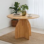 [Customisation] SAFFRON Solid Wood Round Dining Table - Image 2