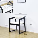 SHANGHAI Lounge Chair-Black - Image 7