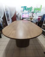 COSCO Solid Wood 180-210cm Dining Table-Natural - Image 6