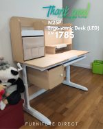 N25P Ergonomic Kids Study Desk-Beech - Image 22